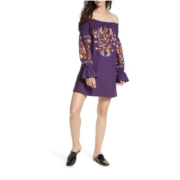 BOGO! Free People ‘Fleur du Jour’ embroidered shift dress - Picture 3 of 12